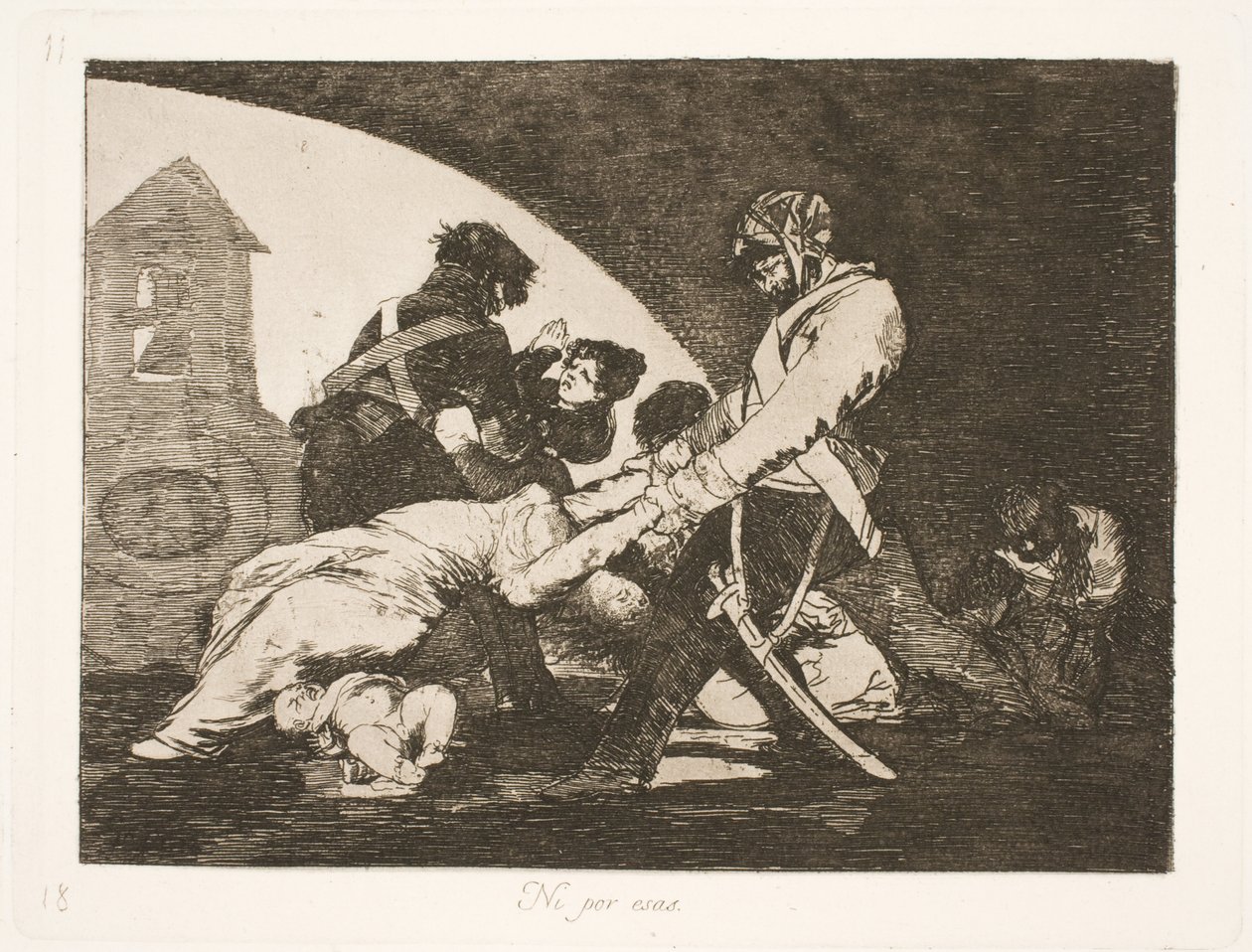 Inte från dem (11) av Francisco de Goya