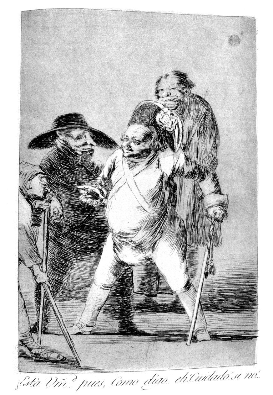 Är detta ers excellens, 1799 av Francisco de Goya