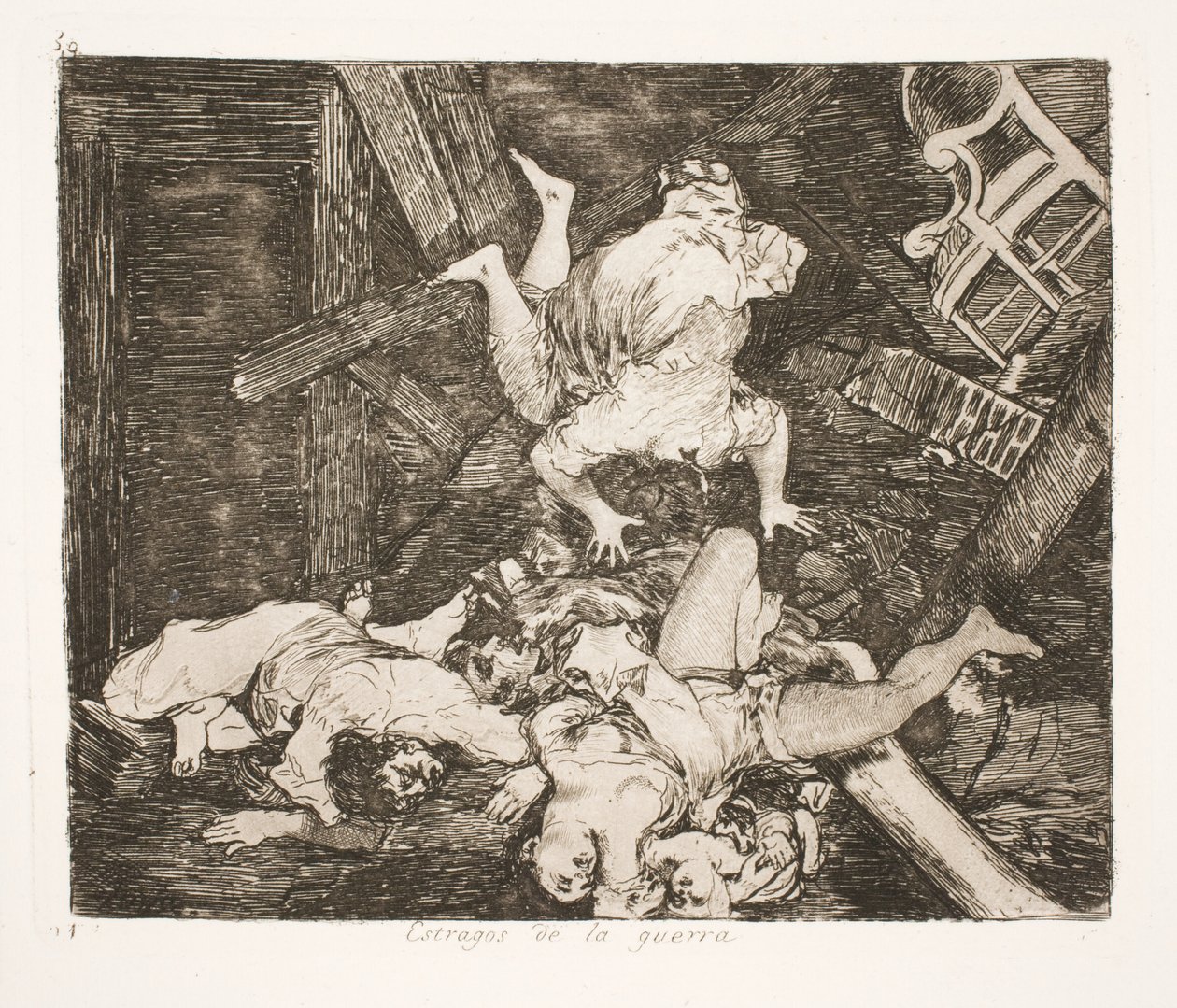 Krigets fasor (30) av Francisco de Goya