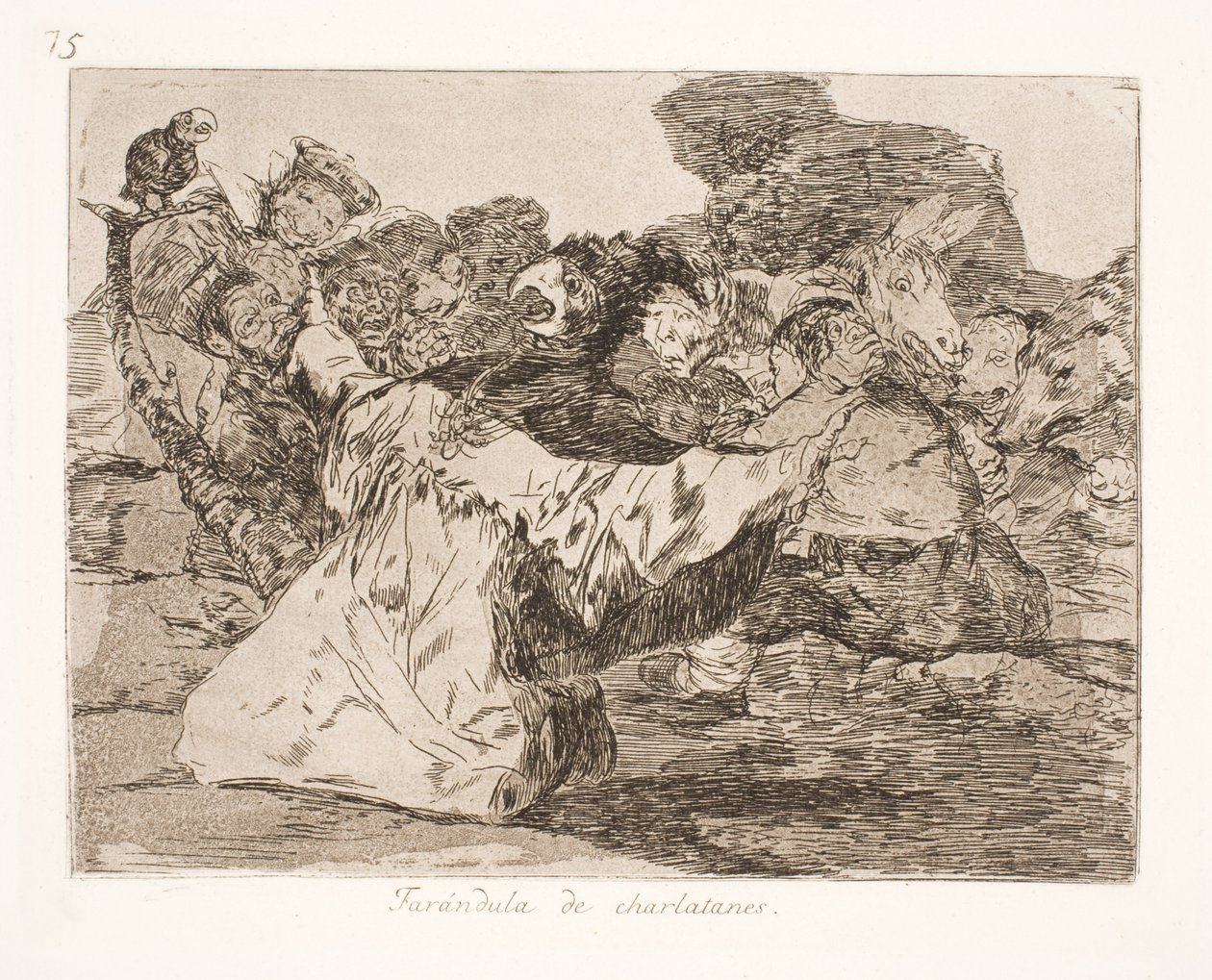 Quacks runddans (75) av Francisco de Goya