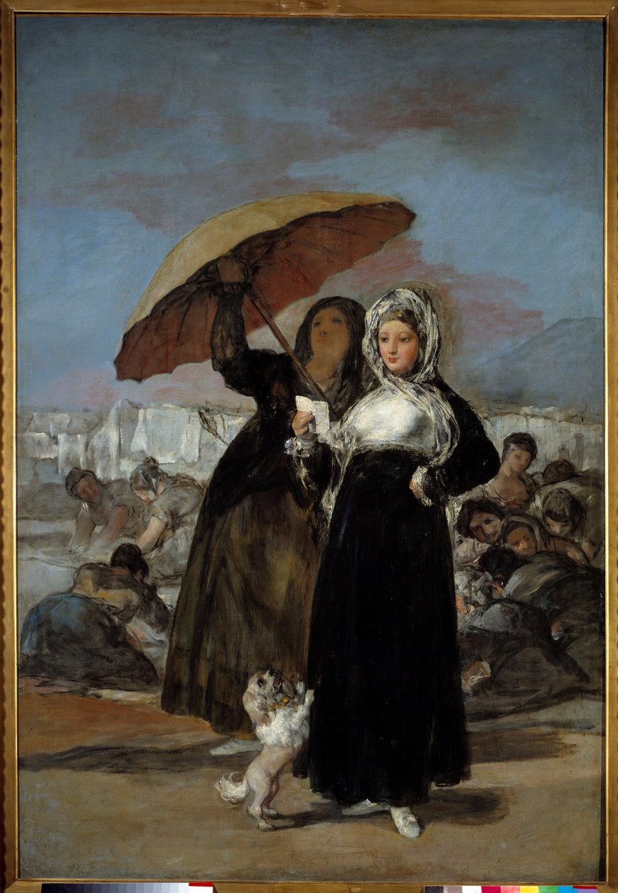 Brevet eller den unga målningen av Francisco de Goya (1746-1828) 1814 Sön. 1,81x1,25 m Lille, Museum of Fine Arts av Francisco de Goya