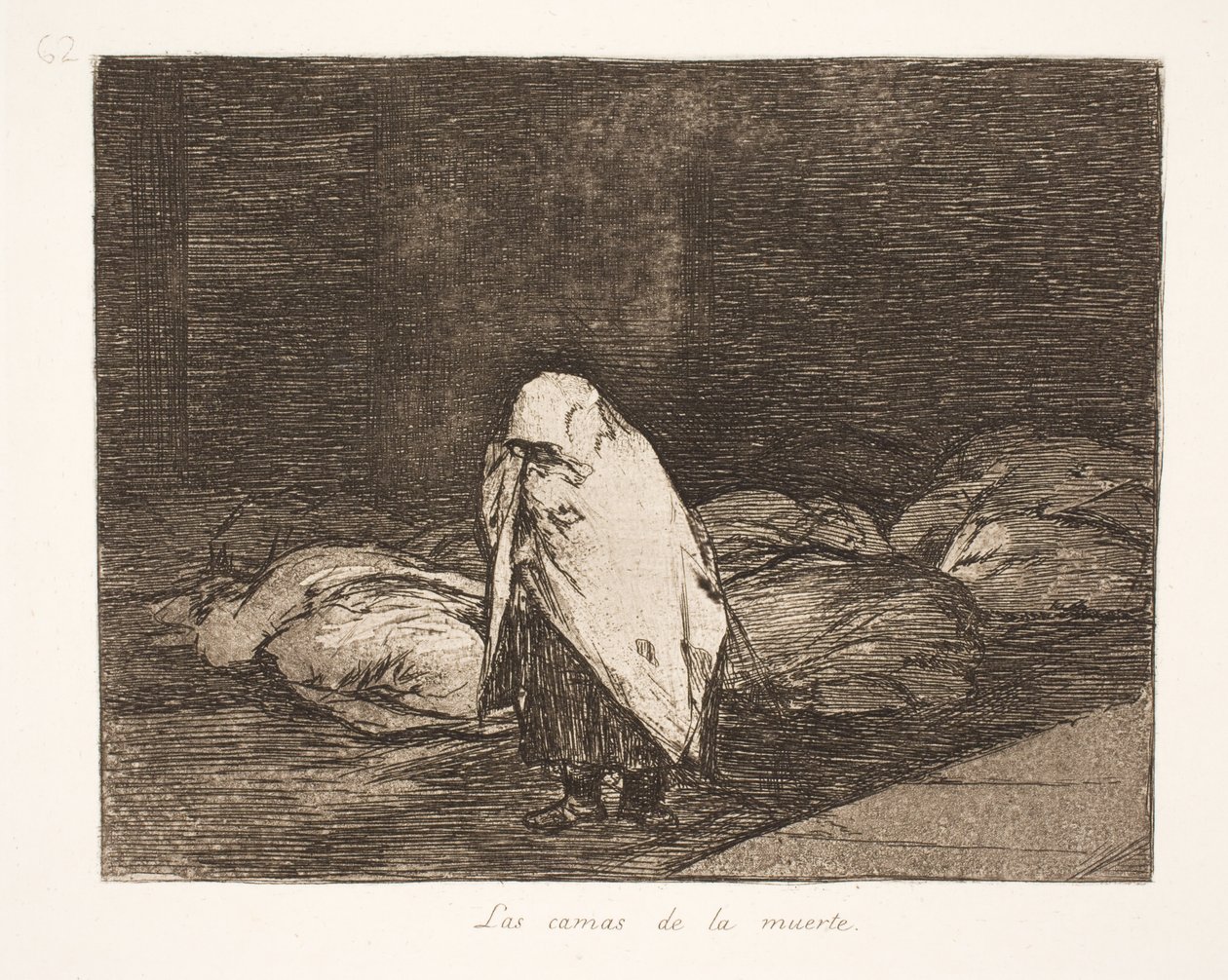 Bårhus (62) av Francisco de Goya