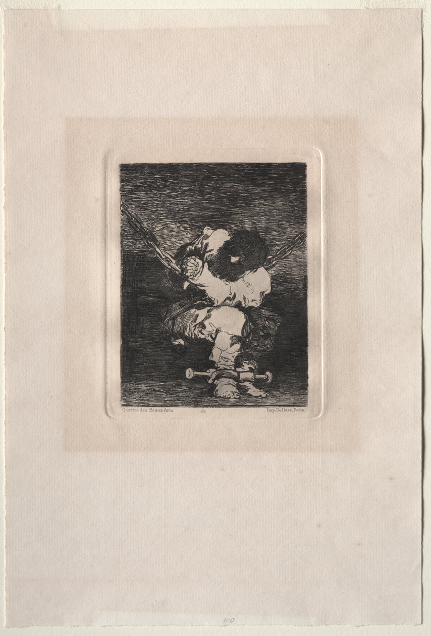 Lilla fången av Francisco de Goya