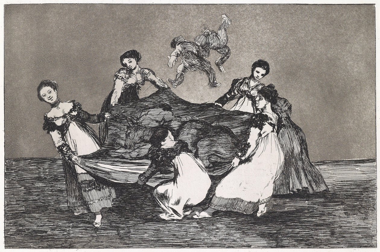 Ordspråken), upplaga av Francisco de Goya