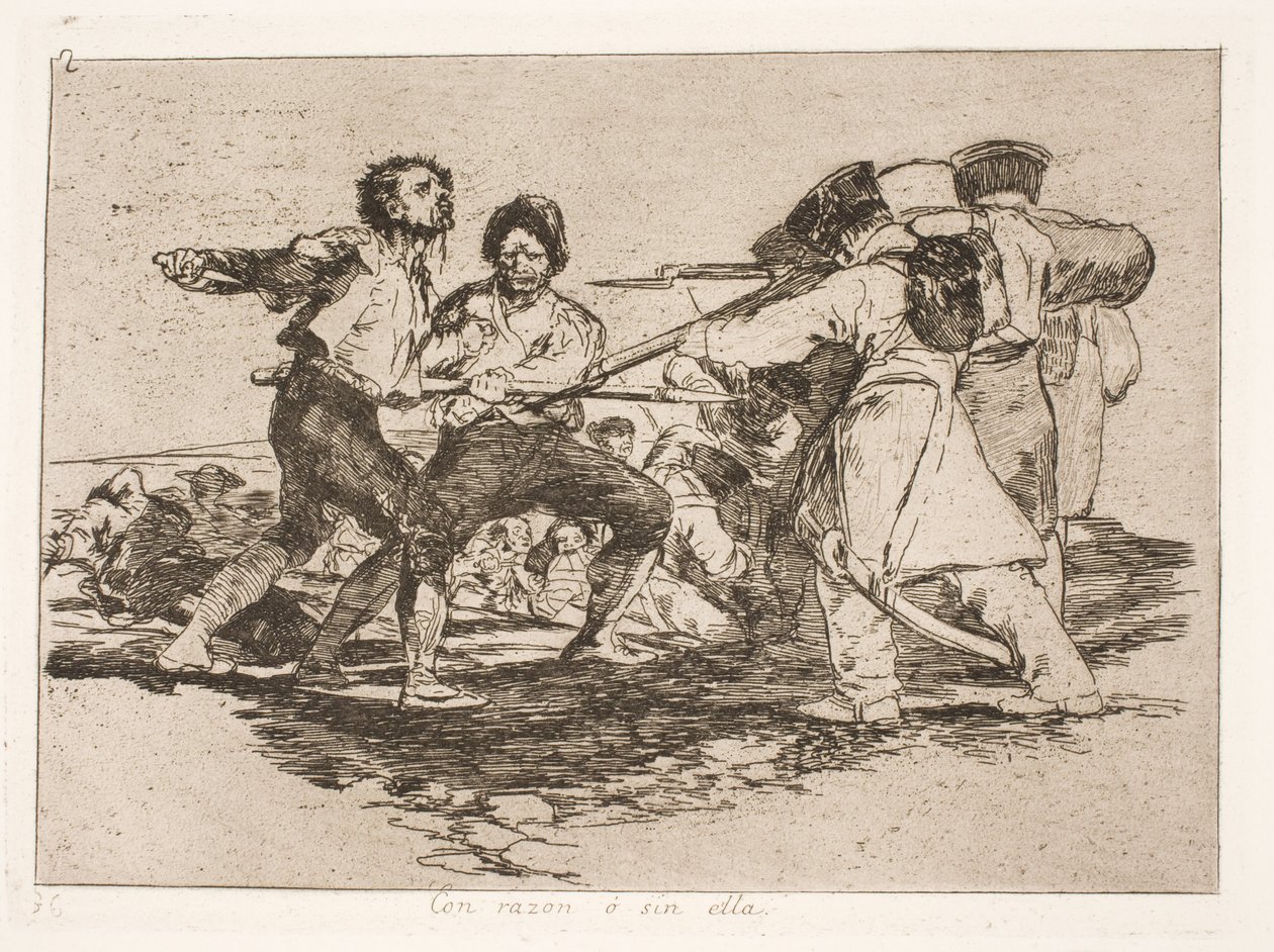 Med anledning eller utan (2) av Francisco de Goya