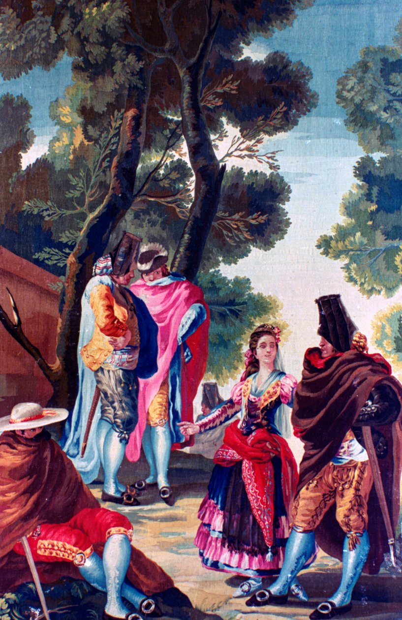 Män med dolda ansikten, c1760-1820 av Francisco de Goya