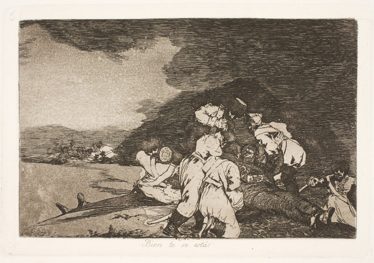 Må det vara det bästa (6) av Francisco de Goya
