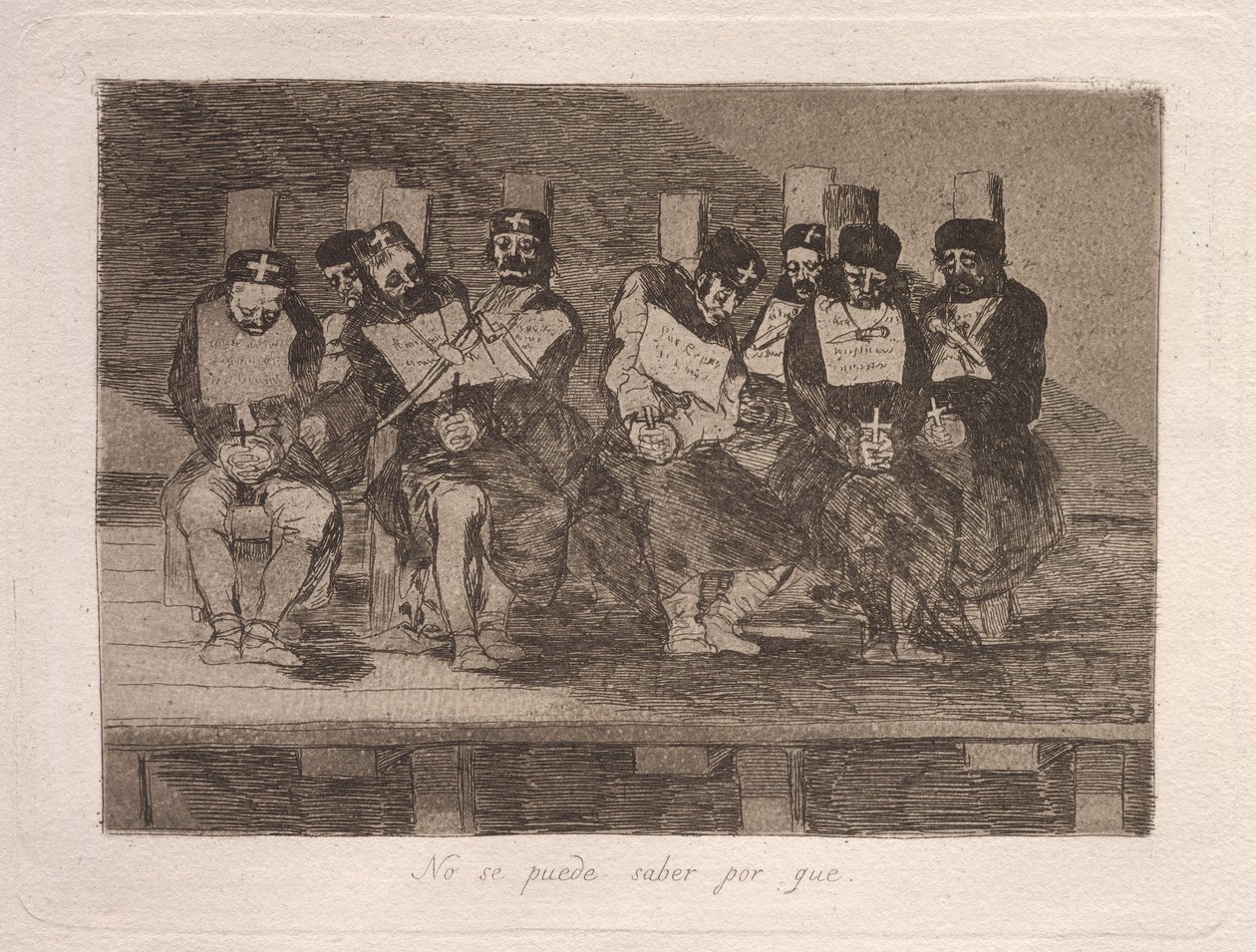 Kan inte säga varför (Man kan inte säga varför) av Francisco de Goya