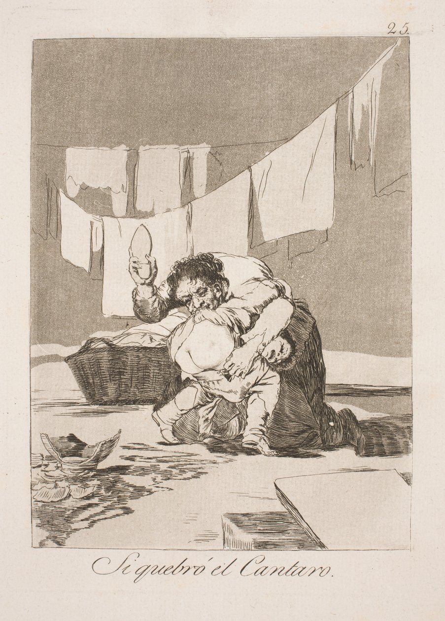 När du har krossat burken av Francisco de Goya