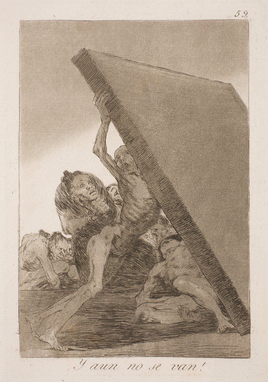 Och de finns fortfarande kvar av Francisco de Goya