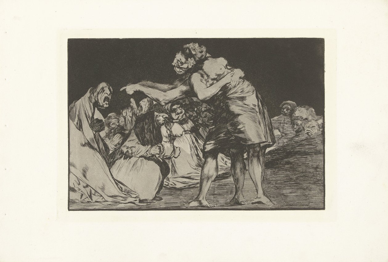Oordnad dårskap Disparat störning Los Disparates (The follies) (serietitel) Los Proverbios (Ordspråken) (serietitel) av Francisco de Goya