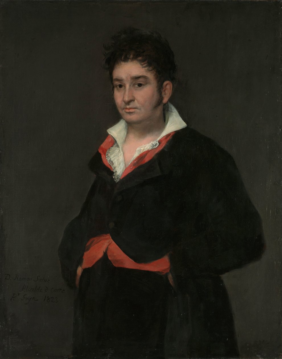 Porträtt av Don Ramón Satué Porträtt av Don Ramón Satué y Allué (1765-1824) av Francisco de Goya
