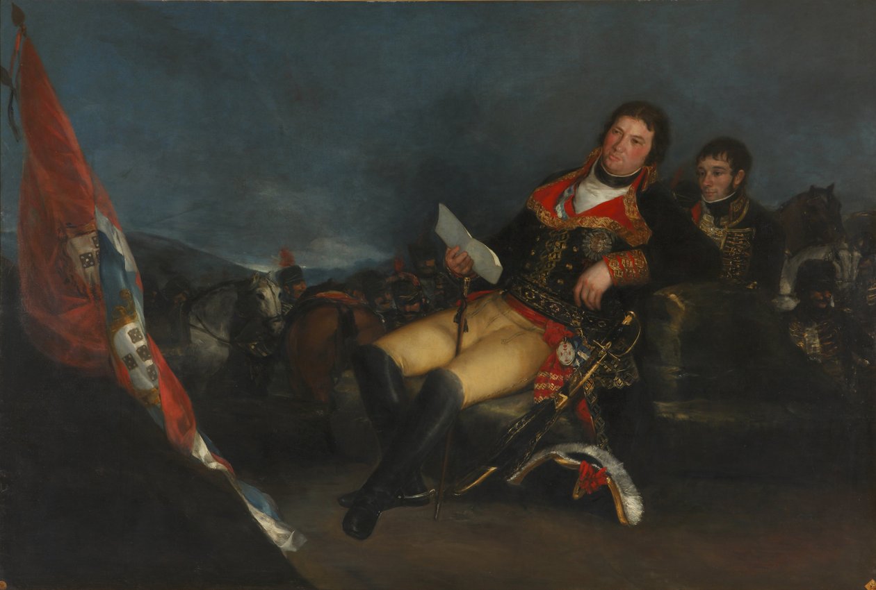 Porträtt av Manuel de Godoy av Francisco de Goya