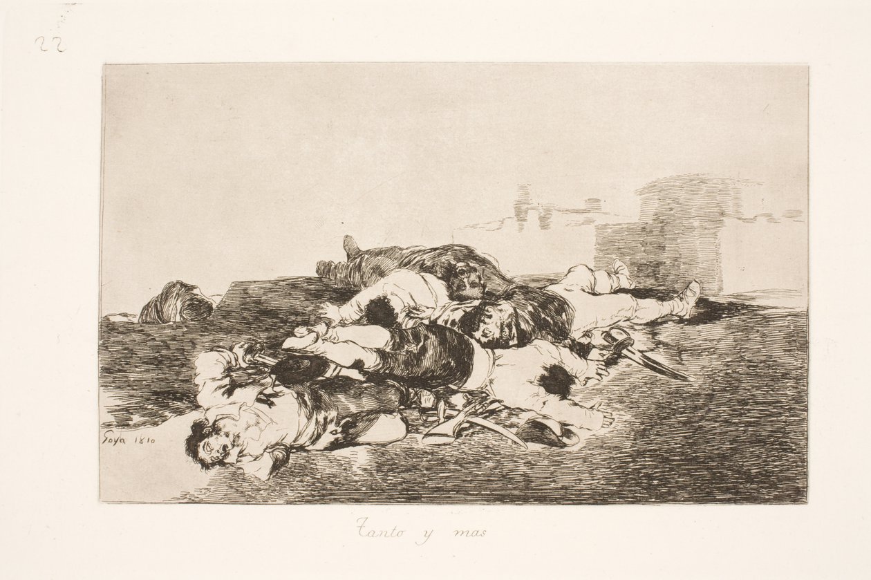 Så många - och fler (22) av Francisco de Goya