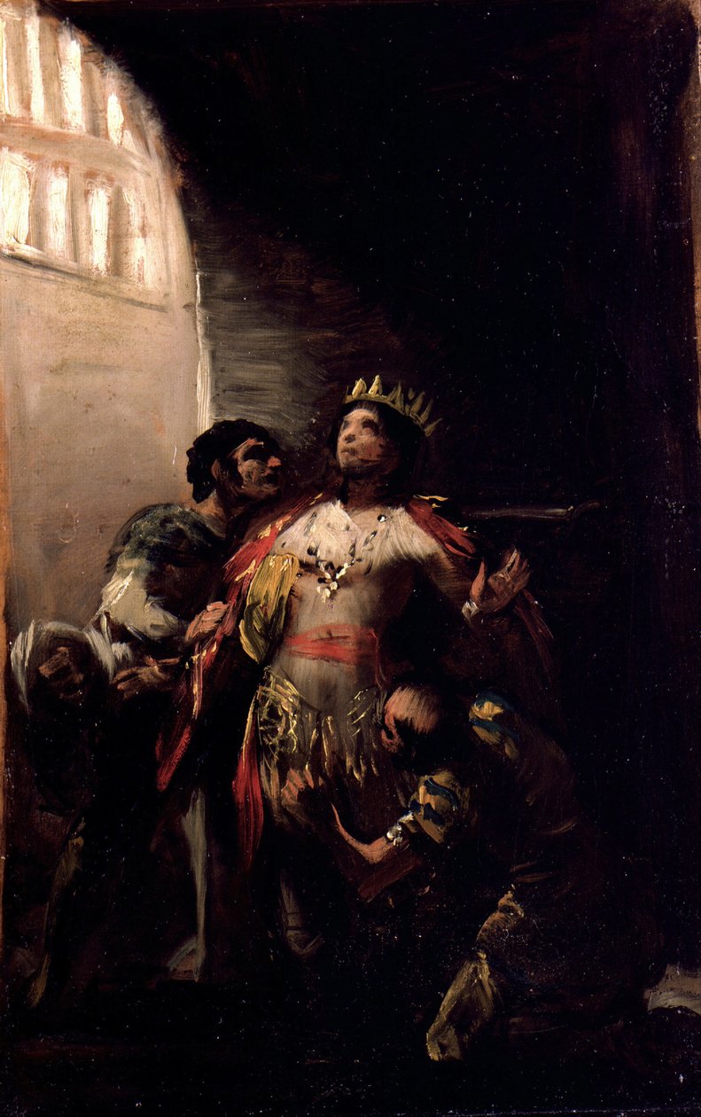 Sankt Hermenegild i fängelset av Francisco de Goya