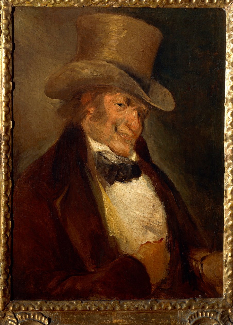 Självporträtt (olja på duk av Francisco de Goya