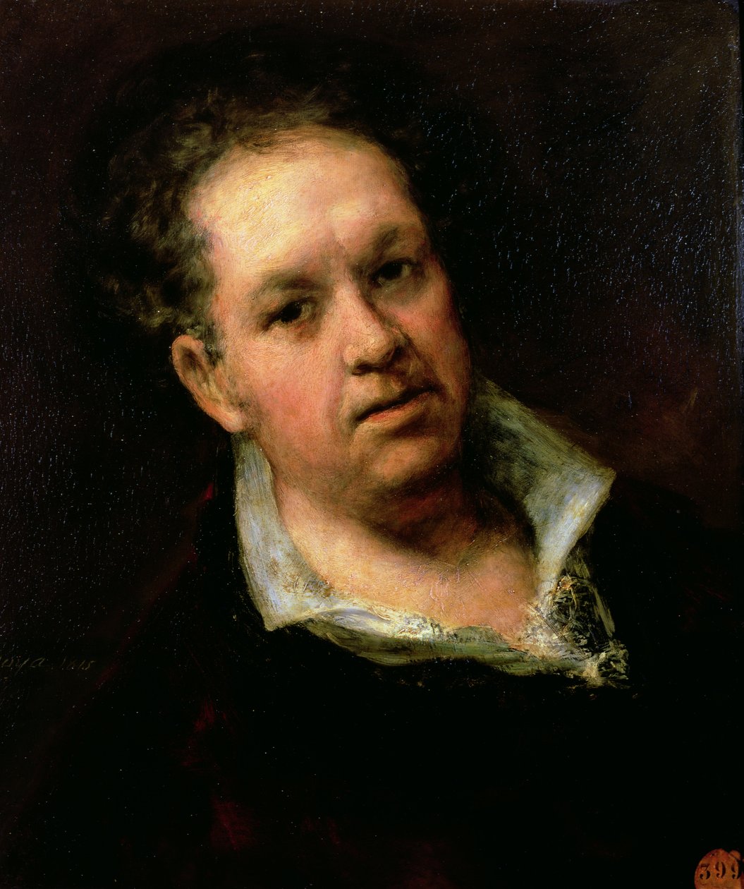 Självporträtt, 1815 av Francisco de Goya