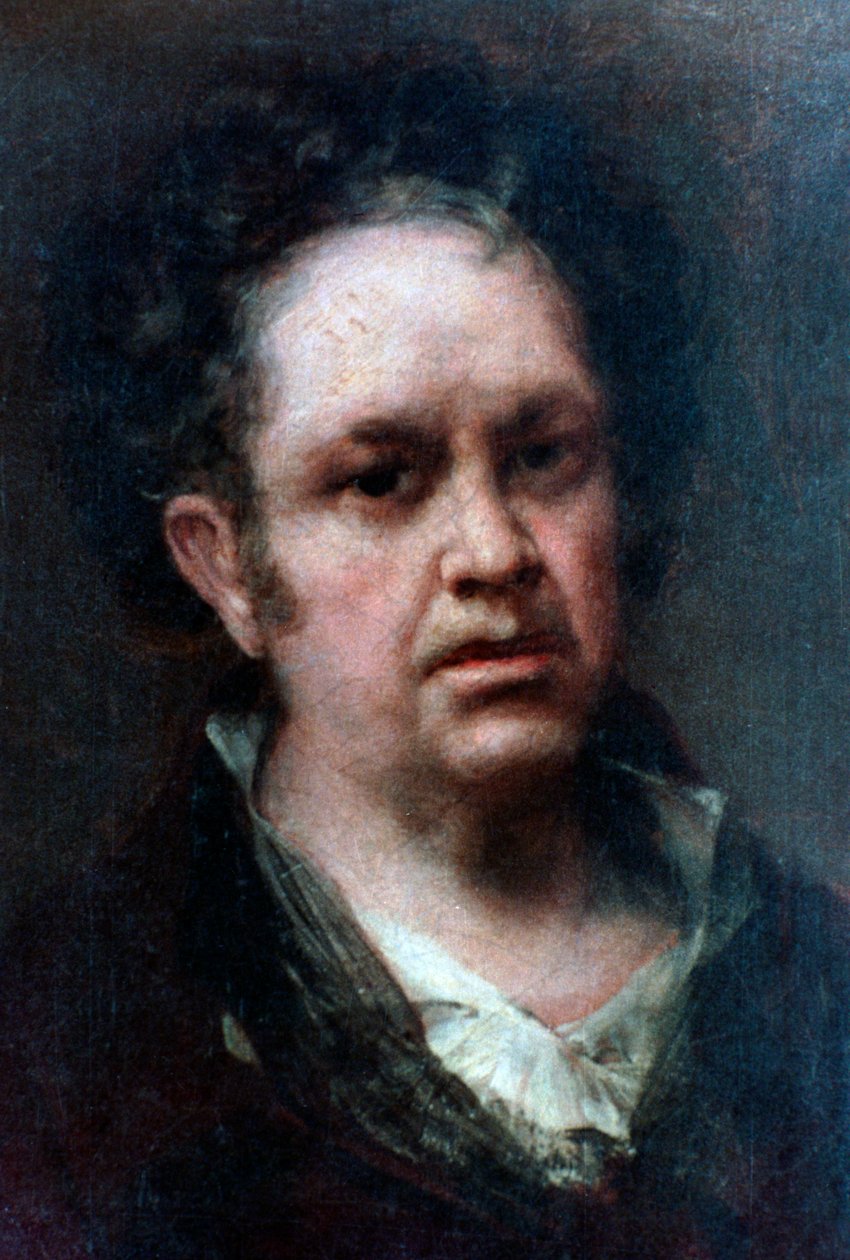 Självporträtt, 1815 av Francisco de Goya