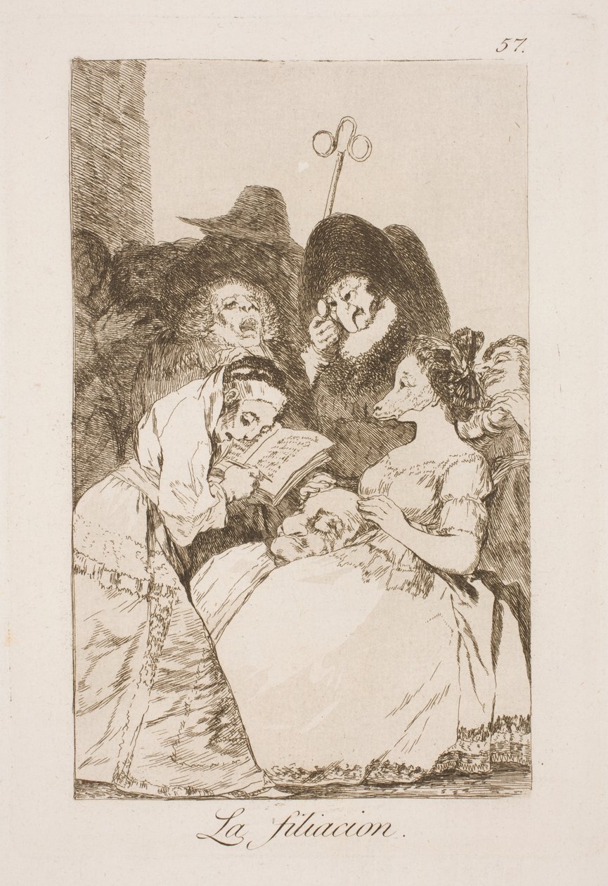 Släktträdet av Francisco de Goya