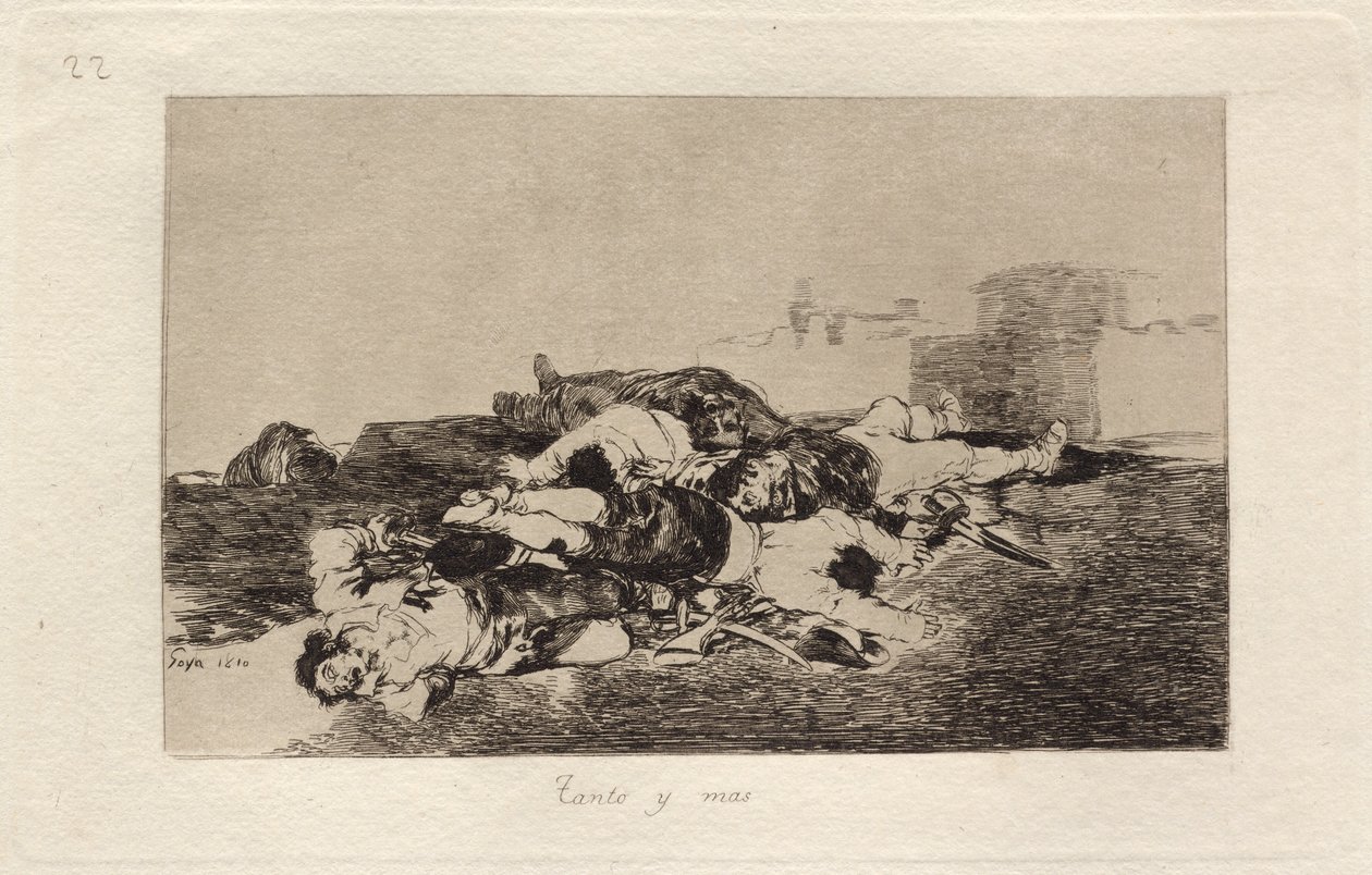 Så mycket och mer (Ännu värre) av Francisco de Goya