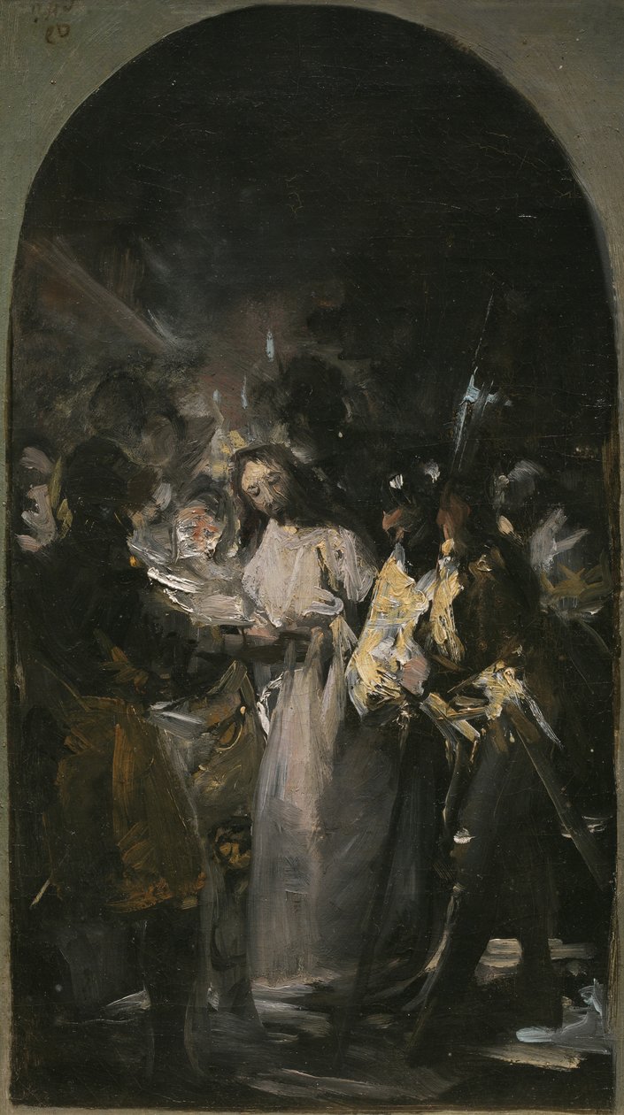 Kristi arrestering, 1798 av Francisco de Goya