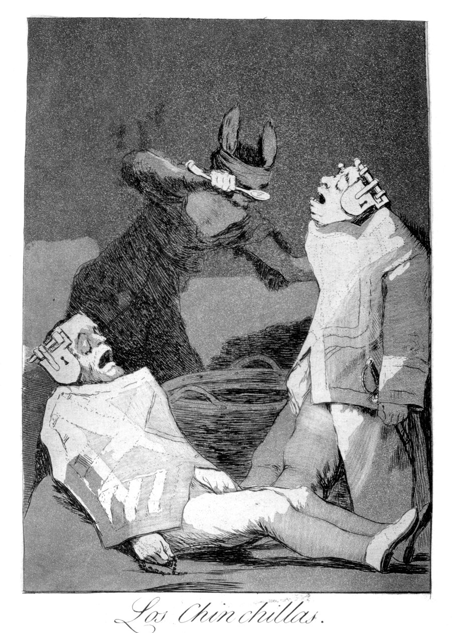 Chinchillorna, 1799 av Francisco de Goya