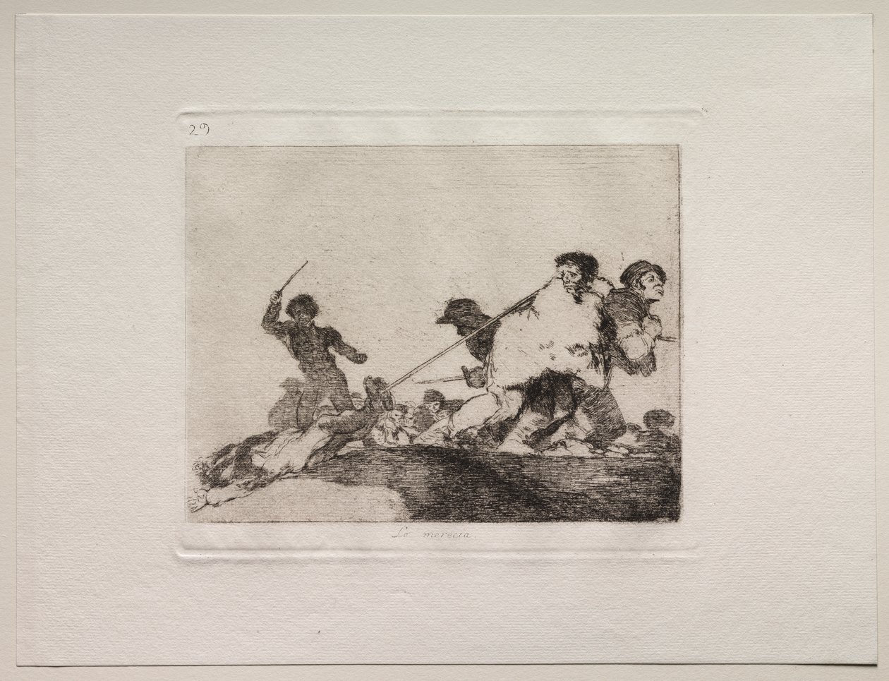 Krigets fasor: han förtjänade det av Francisco de Goya