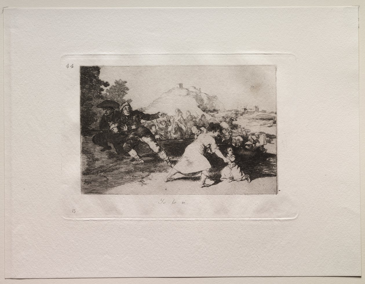 Krigets fasor: I Saw It av Francisco de Goya