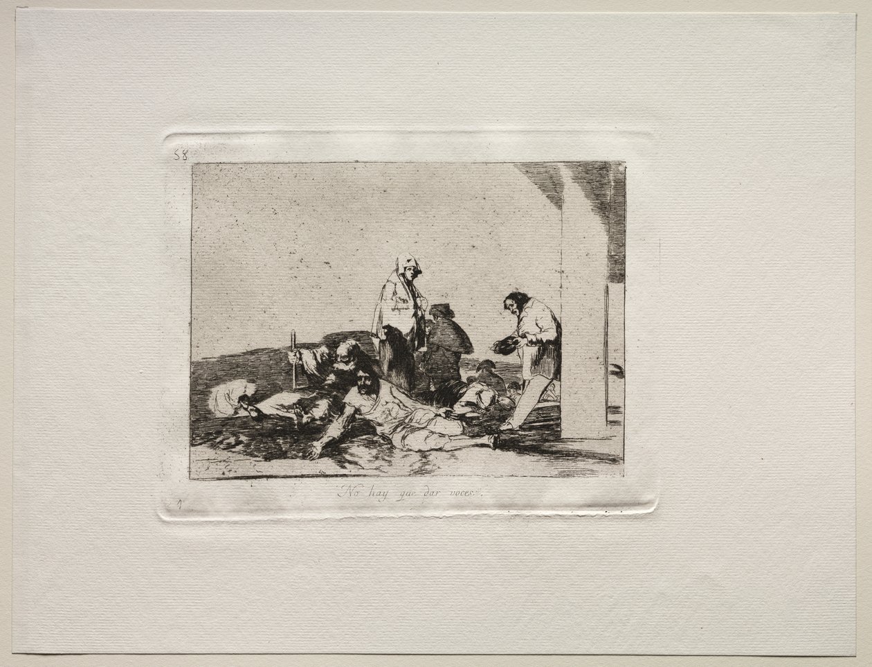 Krigets fasor: Det är ingen idé att gråta ut av Francisco de Goya