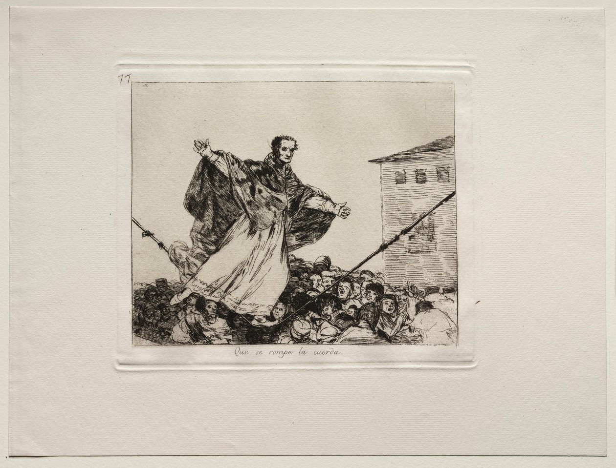 Krigets fasor: May the Cord Break. av Francisco de Goya