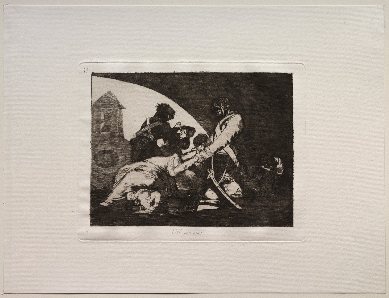 Krigets fasor: inte heller dessa av Francisco de Goya