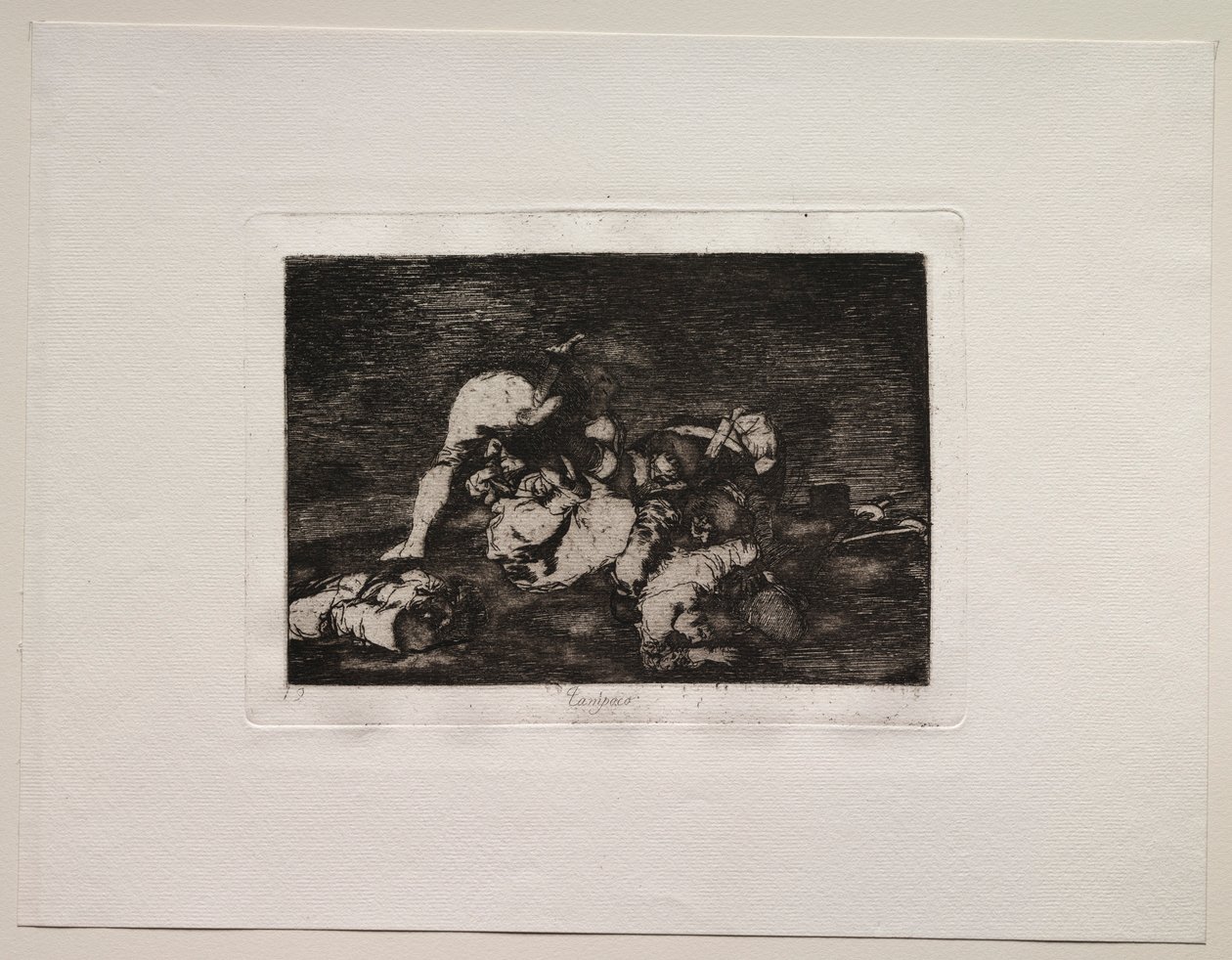 Krigets fasor: inte heller dessa. av Francisco de Goya