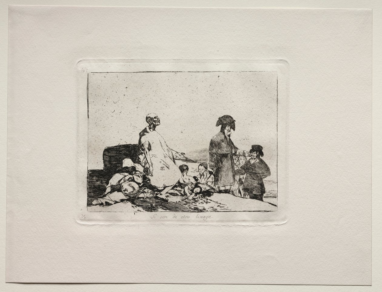 Krigets fasor: Kanske de är av en annan ras. av Francisco de Goya