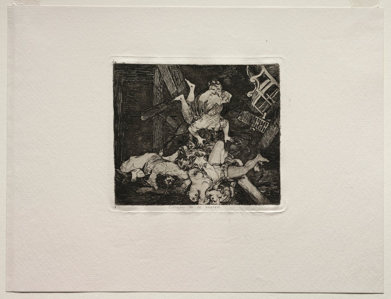 The Horrors of War: Krigets härjningar. av Francisco de Goya