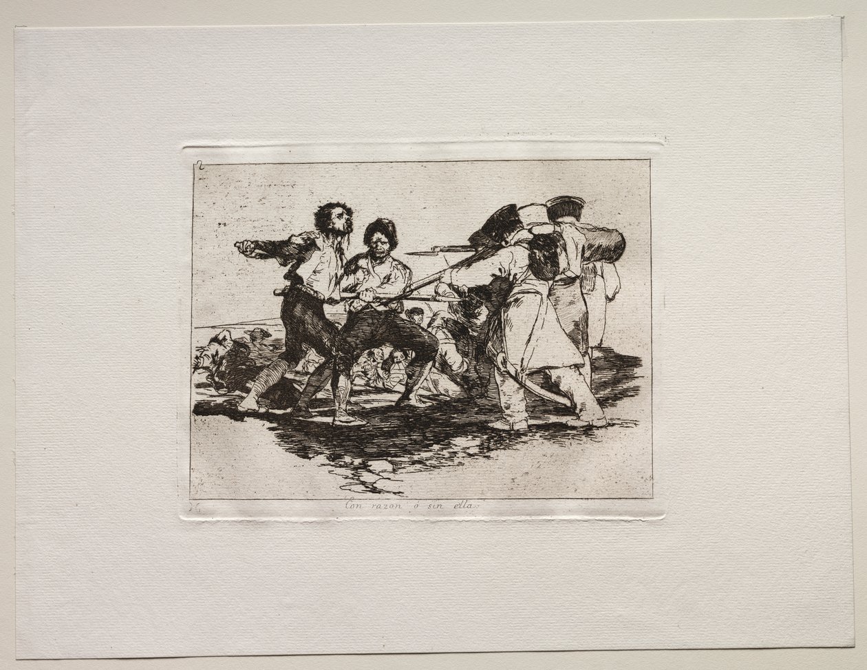 Krigets fasor: Rätt eller fel av Francisco de Goya
