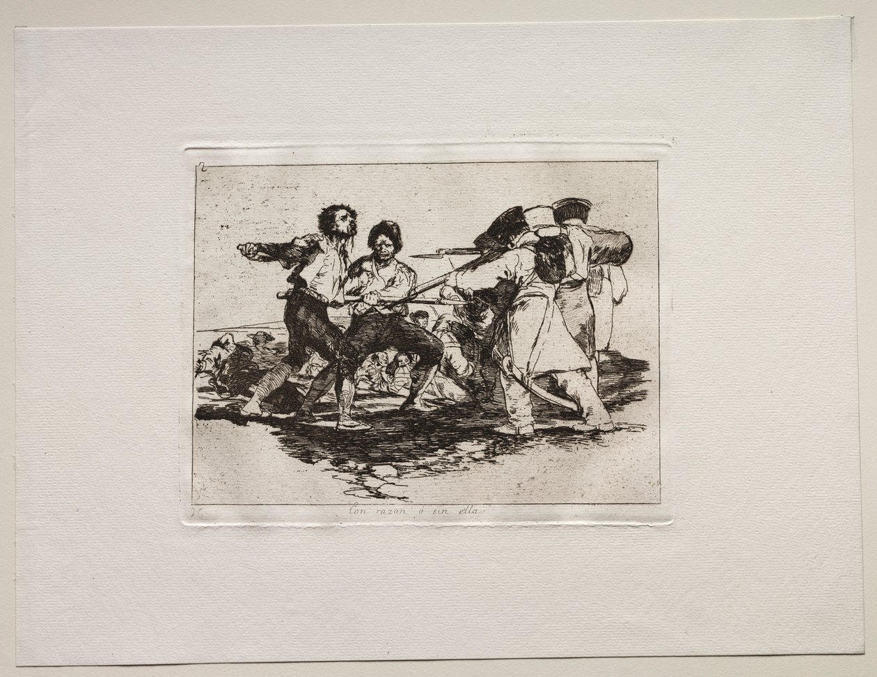 Krigets fasor: Rätt eller fel. av Francisco de Goya