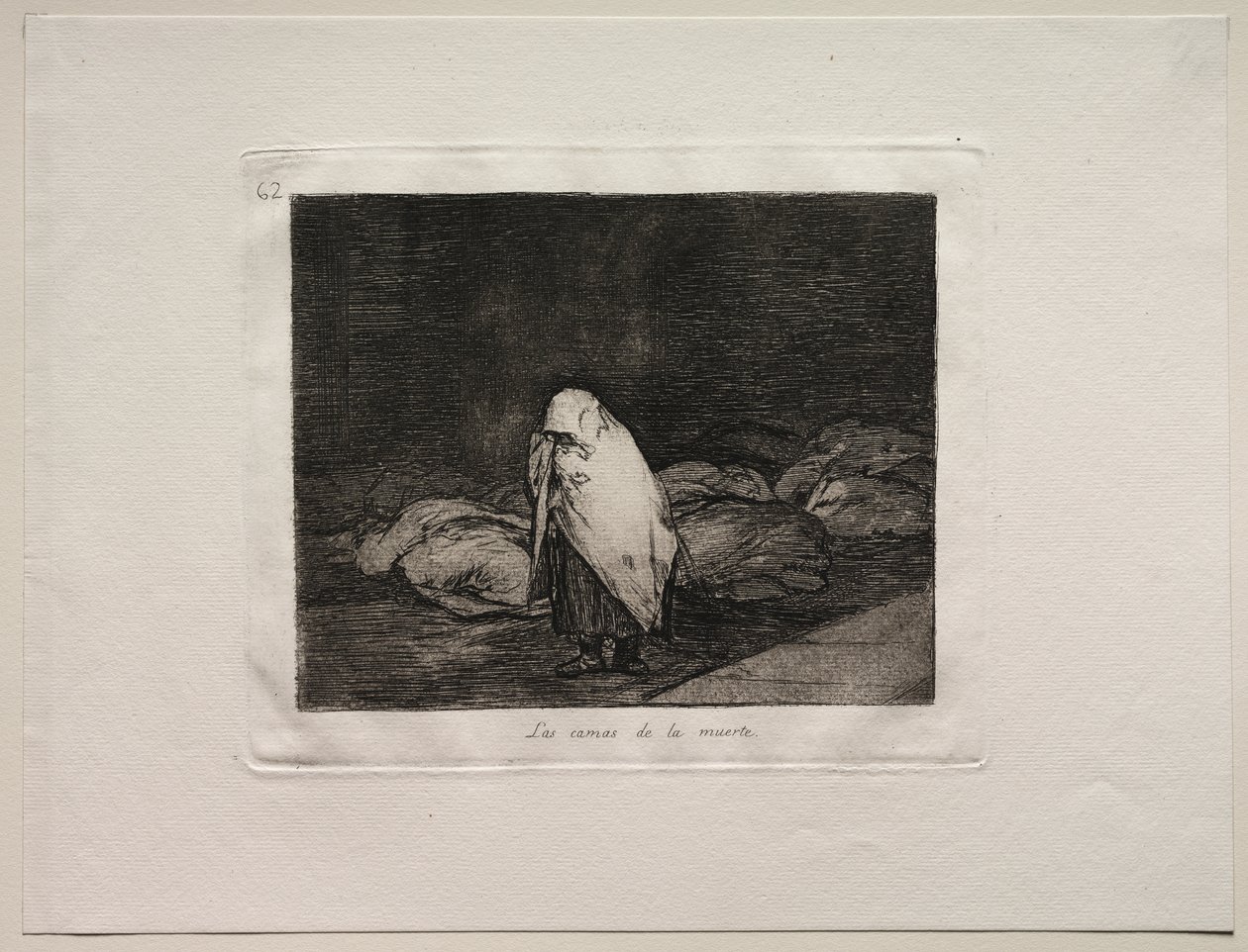The Horrors of War: The Beds of Death av Francisco de Goya