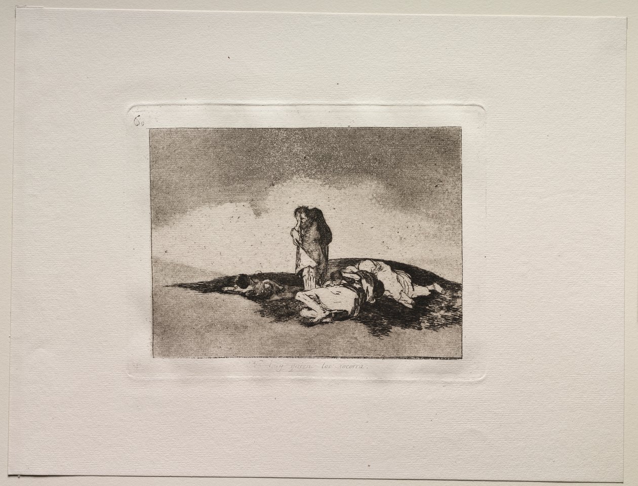 Krigets fasor: Det finns ingen som kan hjälpa dem av Francisco de Goya