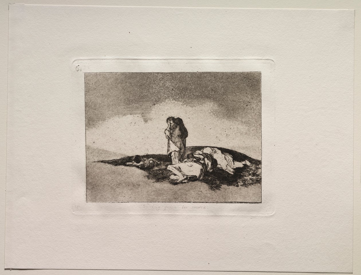 Krigets fasor: Det finns ingen som kan hjälpa dem. av Francisco de Goya