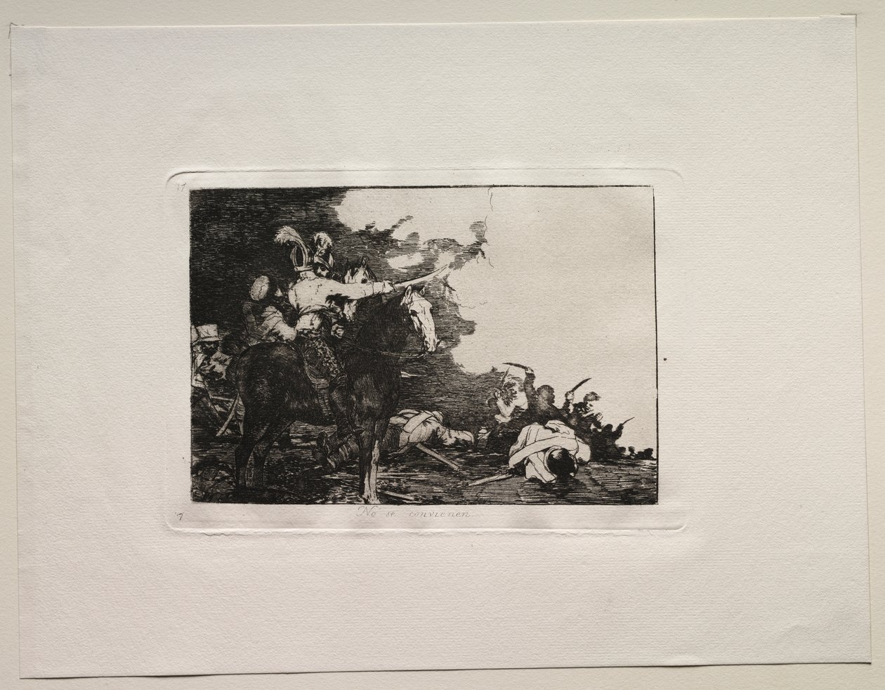 Krigets fasor: De håller inte med av Francisco de Goya