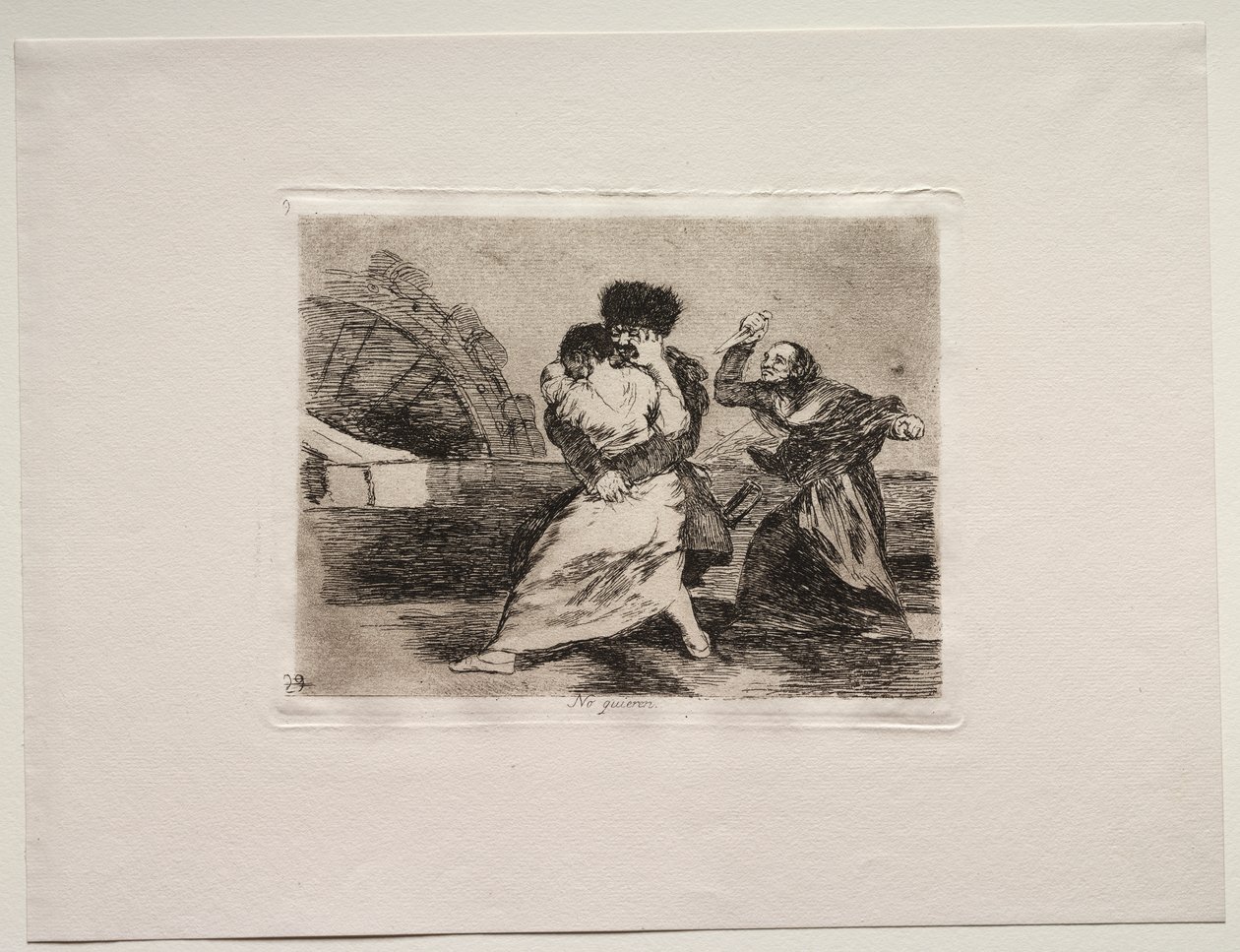 Krigets fasor: De gillar det inte av Francisco de Goya