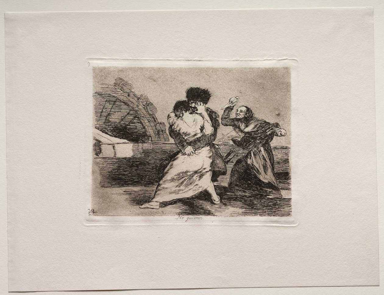 Krigets fasor: De gillar det inte. av Francisco de Goya