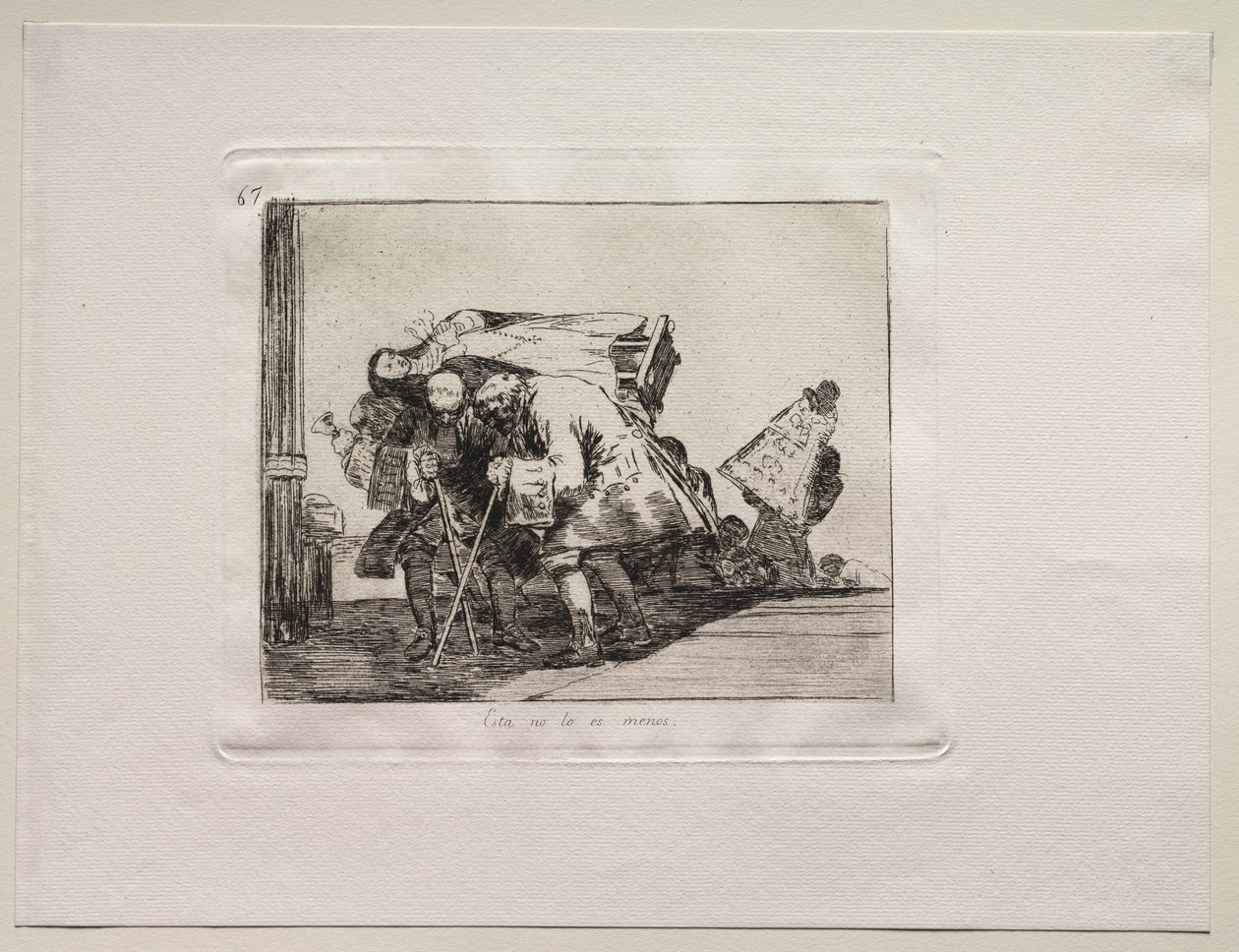 Krigets fasor: Detta är inte mindre så. av Francisco de Goya