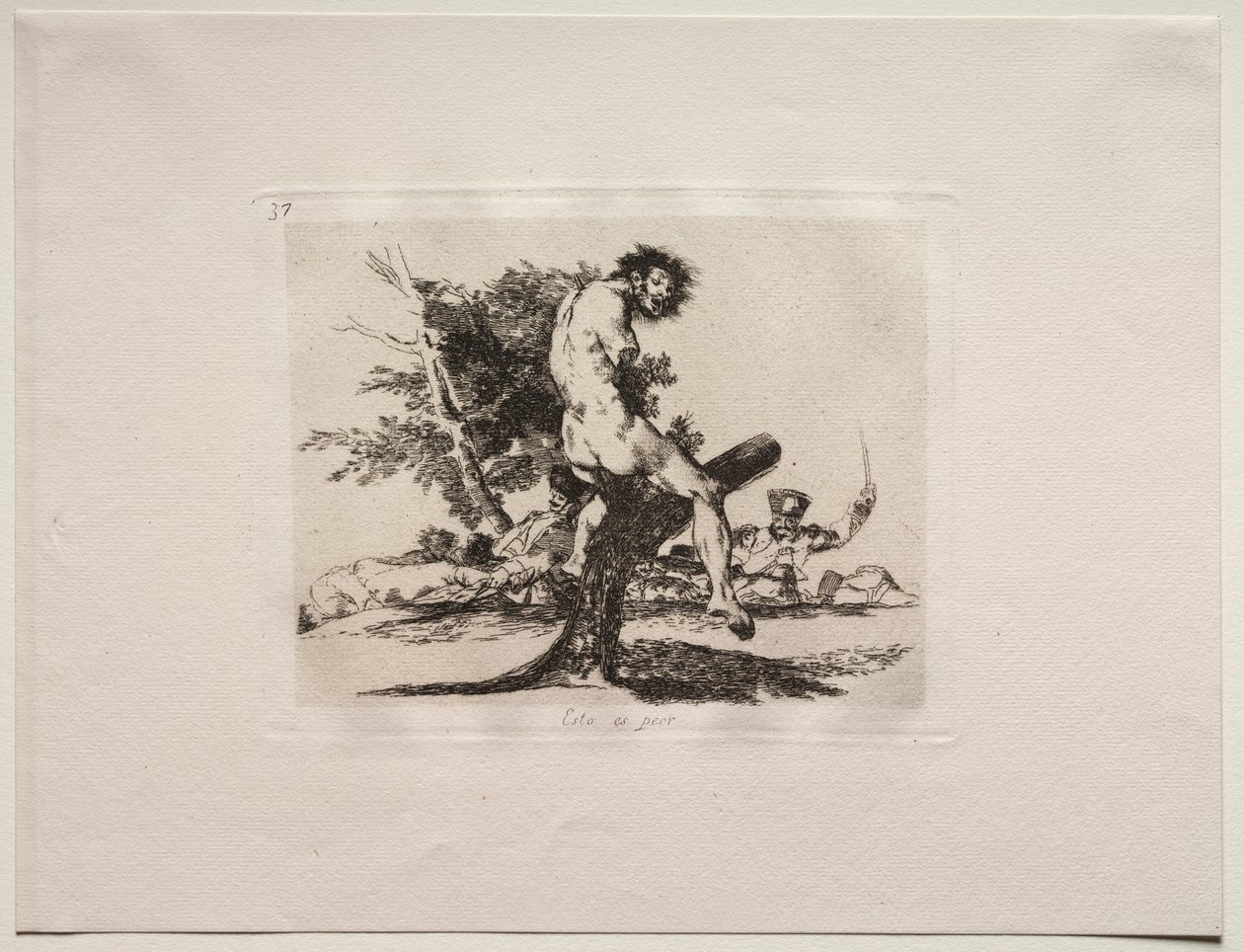 Krigets fasor: Det här är värre av Francisco de Goya