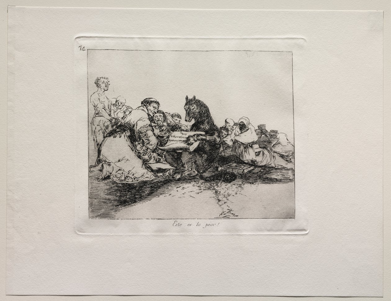 Krigets fasor: Det här är det värsta! av Francisco de Goya