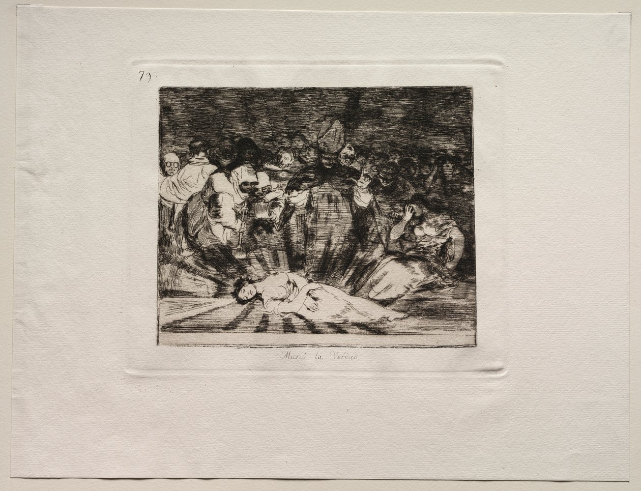 Krigets fasor: sanningen har dött av Francisco de Goya