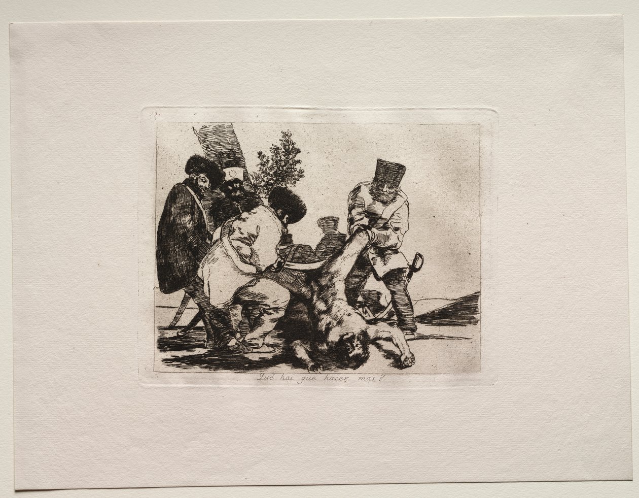 Krigets fasor: vad mer kan göras? av Francisco de Goya