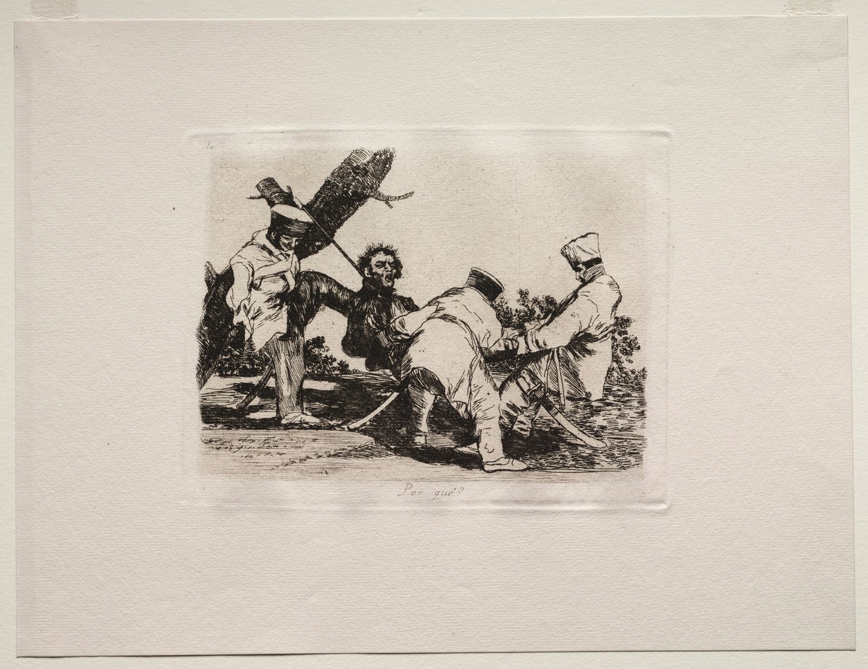 Krigets fasor: Varför. av Francisco de Goya