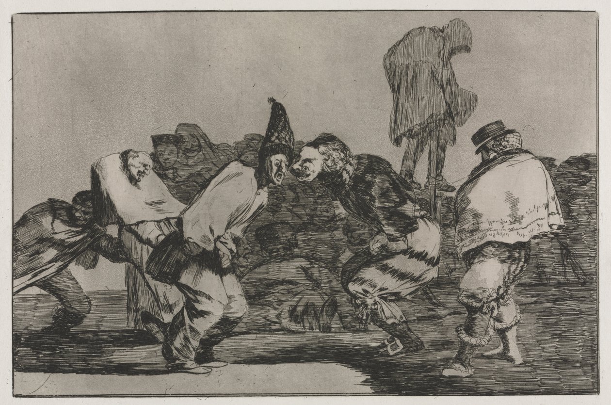 Ordspråken: Carnival Folly av Francisco de Goya