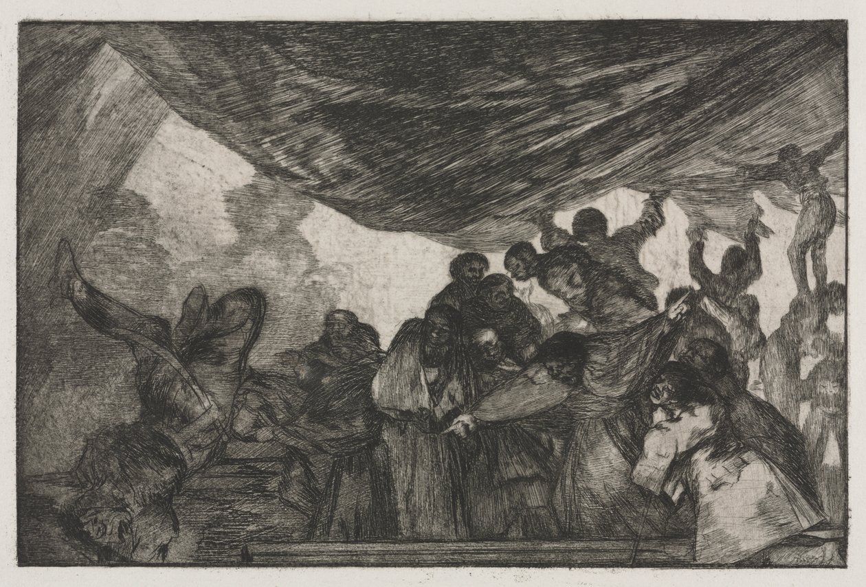 Ordspråken: Klar dårskap av Francisco de Goya